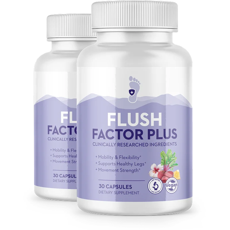 Flush Factor Plus Joint & Mobility Support — 2 Bottle / 60 Day Pack