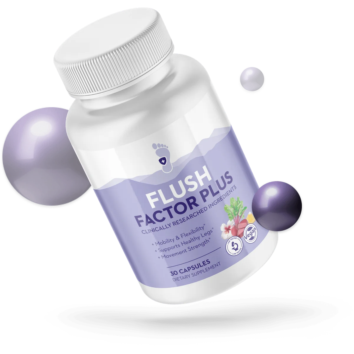 Flush Factor Plus Joint & Mobility Support — Front Label